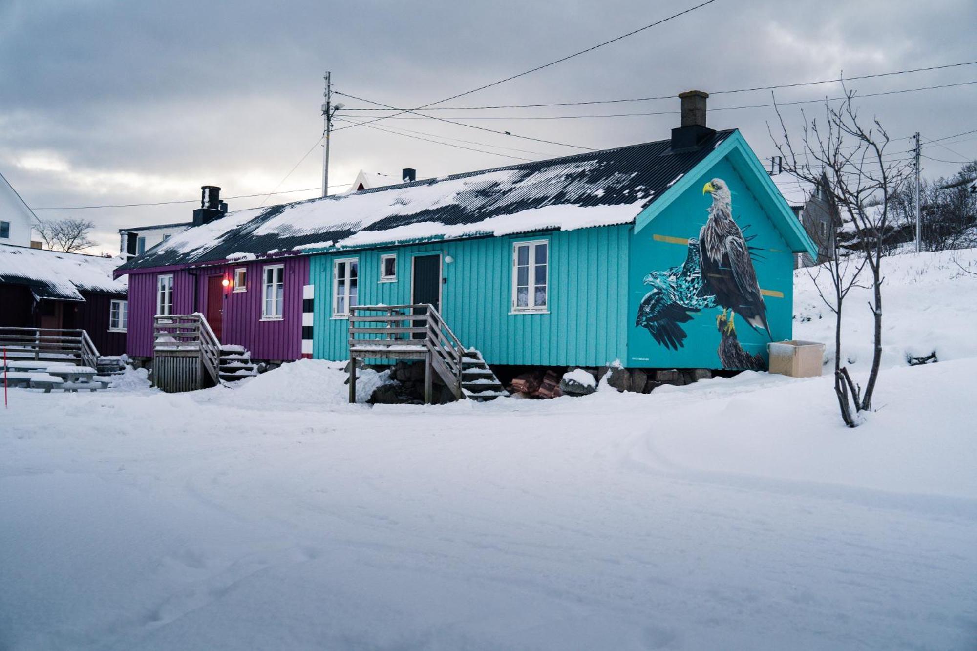 Kraemmervika Rorbuer - Rustic Cabins In Lofoten Ballstad Buitenkant foto