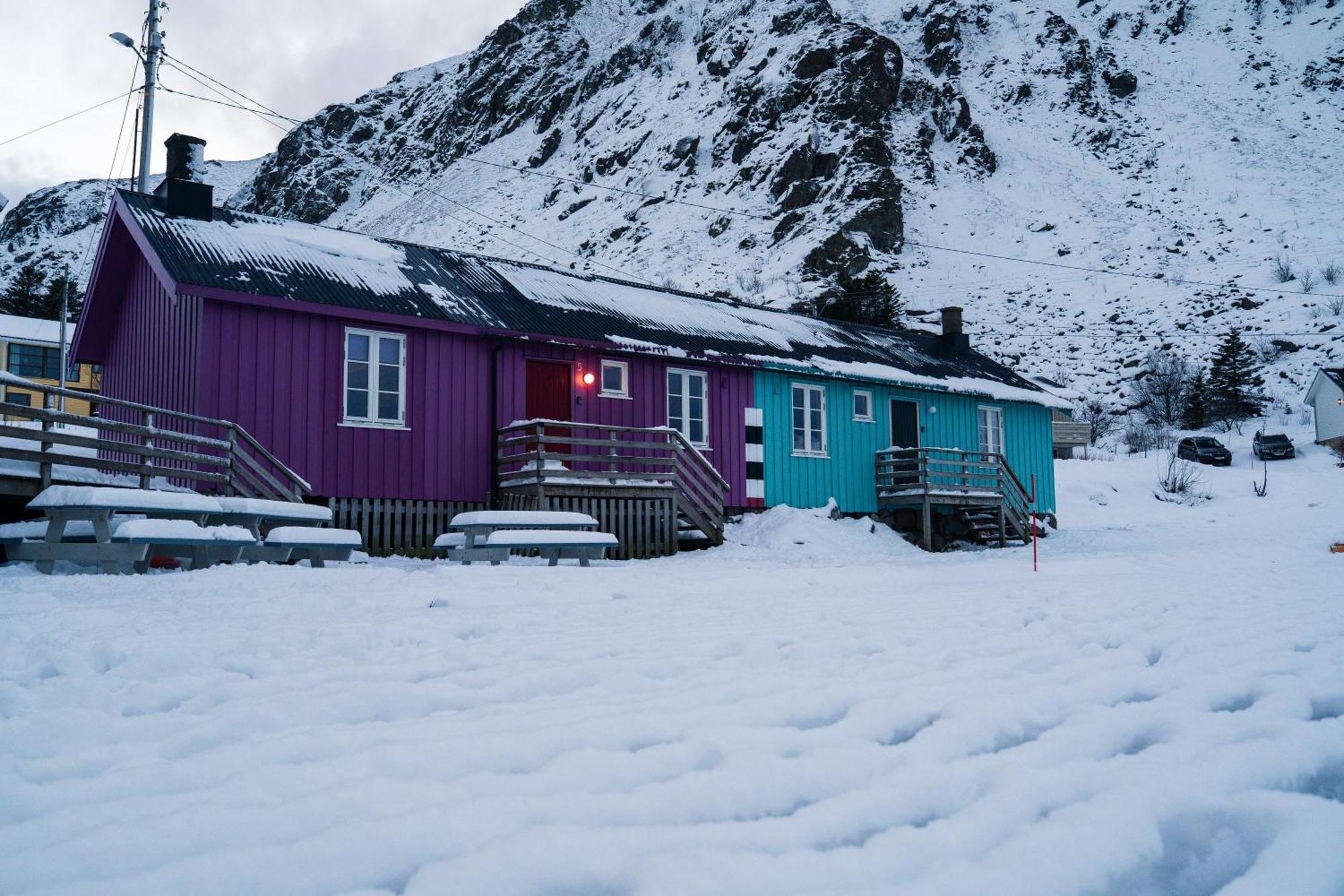 Kraemmervika Rorbuer - Rustic Cabins In Lofoten Ballstad Buitenkant foto