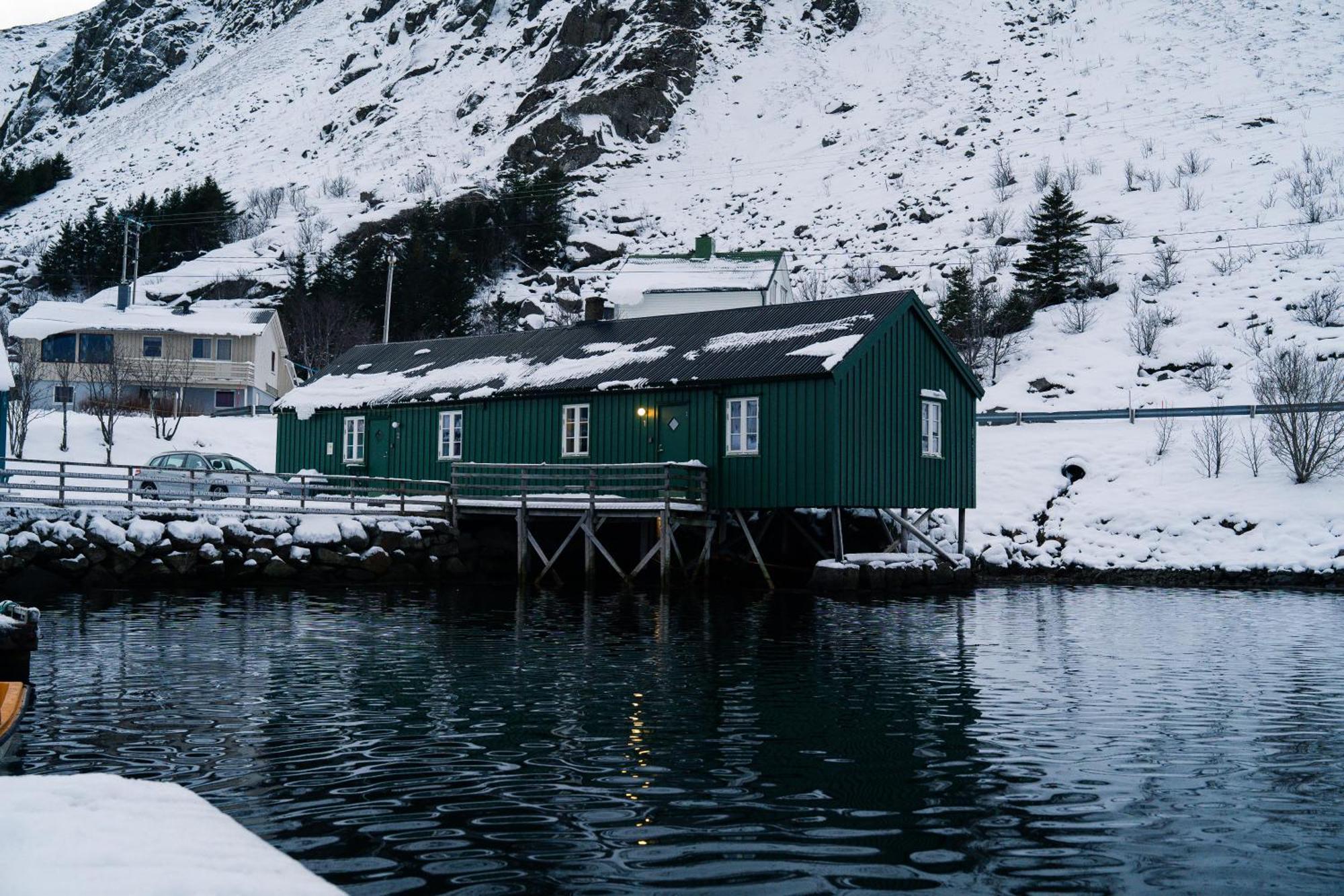 Kraemmervika Rorbuer - Rustic Cabins In Lofoten Ballstad Buitenkant foto