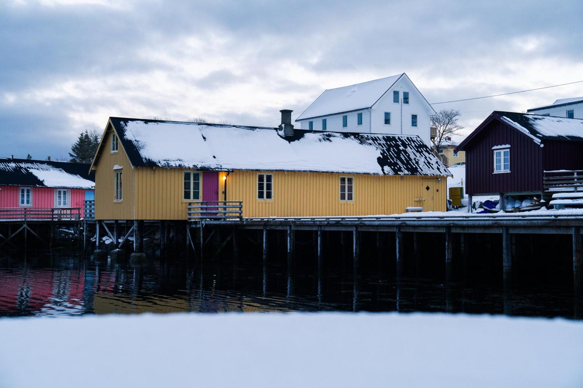 Kraemmervika Rorbuer - Rustic Cabins In Lofoten Ballstad Buitenkant foto