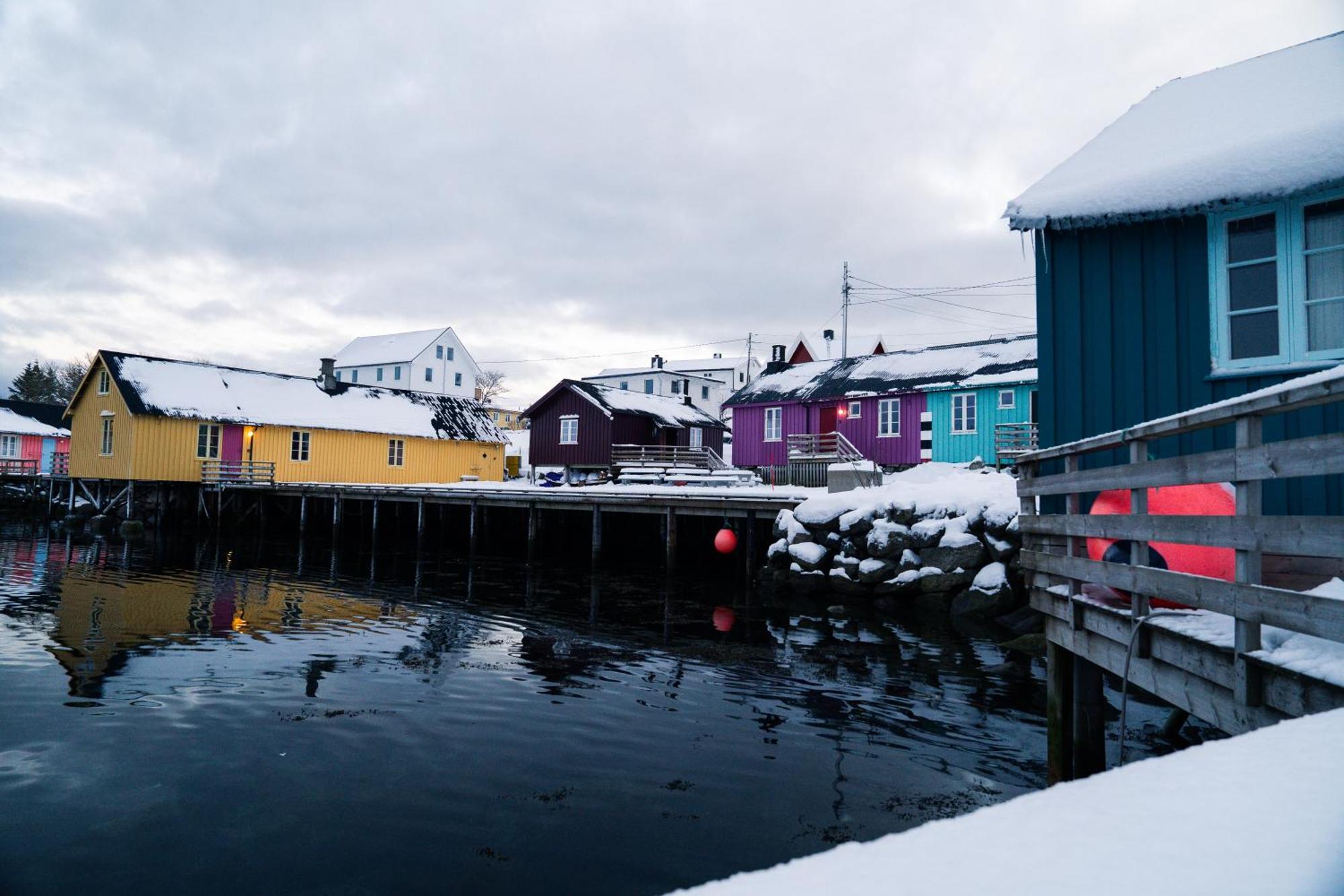 Kraemmervika Rorbuer - Rustic Cabins In Lofoten Ballstad Buitenkant foto