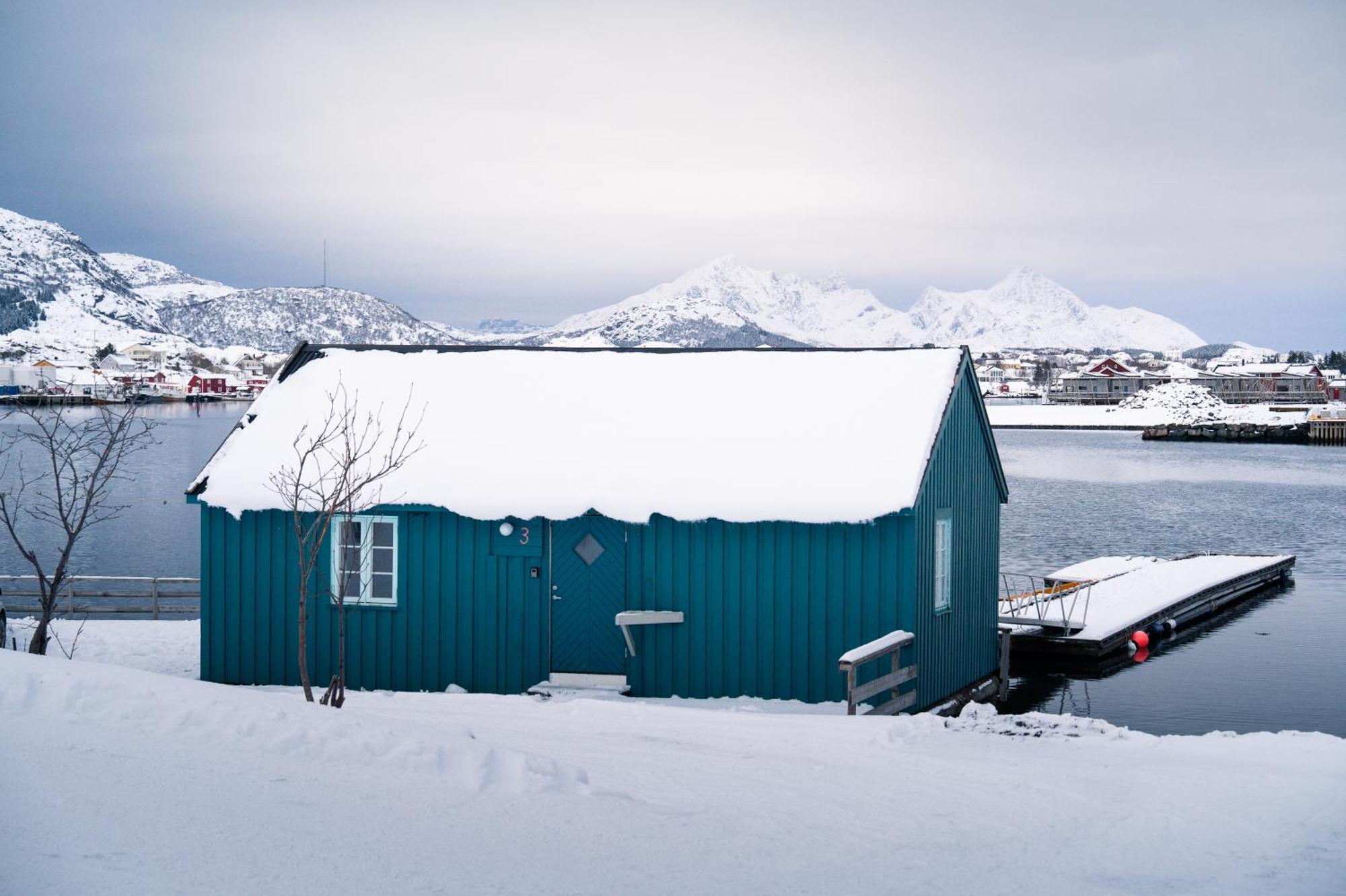 Kraemmervika Rorbuer - Rustic Cabins In Lofoten Ballstad Buitenkant foto